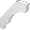Ekena Millwork 3 1/2-in. W x 24-in. D x 32-in. H Balboa Architectural Grade PVC Knee Brace BRCP035X24X32BOA - alternate 5